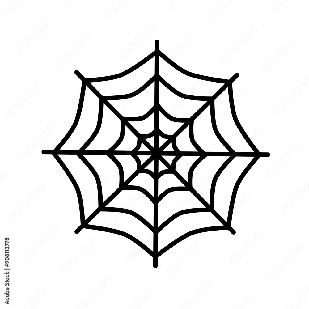 Cobweb hand drawn drawing Cobweb hand drawn drawing