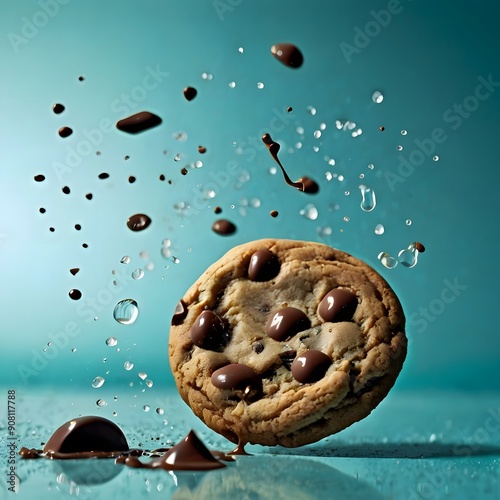 Airborne Chocolate Cookie with a Crisp Edge
