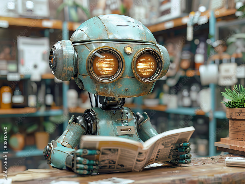 Many identical AI robots sitting at desk in the office and working with computers, Automation In Hiring conception photograph without people modern photography illustration Many identical AI robots sitting at desk in the office and working with computers, Automation In Hiring conception photograph without people modern photography illustration