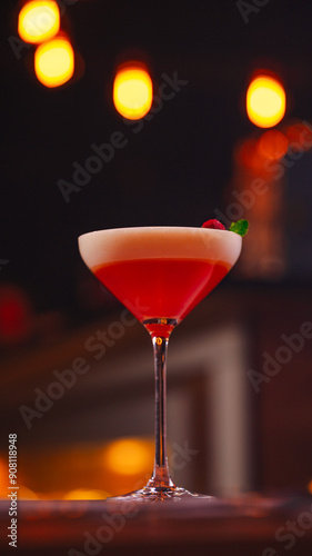 glass of cocktail