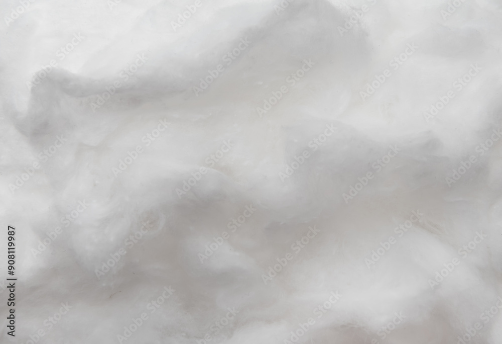 Obraz premium Texture of medical cotton close-up. Cotton wool. Health. Medicine