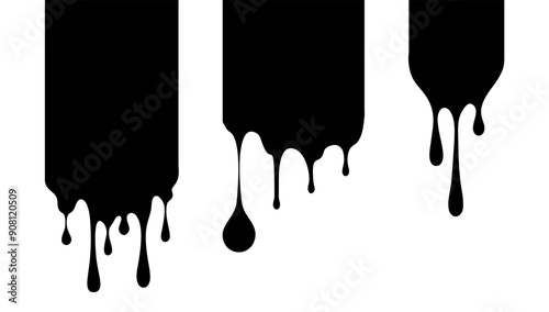 liquid oil drip