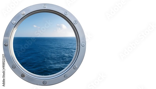 Porthole and sea
