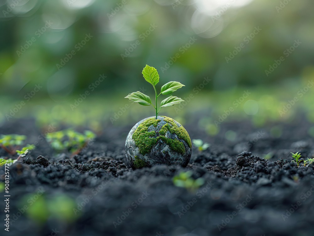 Carbon Footprint conception no people green forest background. Ecosystem. Earth Day. Forest conservation CSR ESG NET ZERO modern photography illustration Carbon Footprint conception no people green forest background. Ecosystem. Earth Day. Forest conservation CSR ESG NET ZERO modern photography illustration