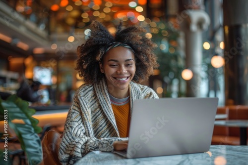 Happy young businesswomen having a discussion in their ceramic store, Generative AI