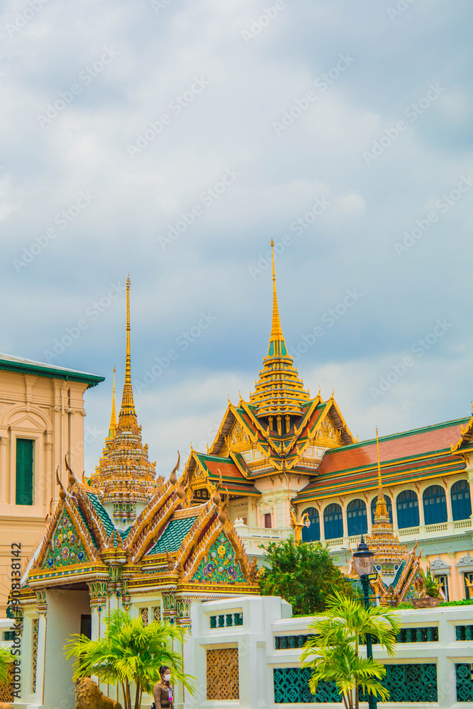 Fototapeta premium Grand palace, Bangkok, Thailand.