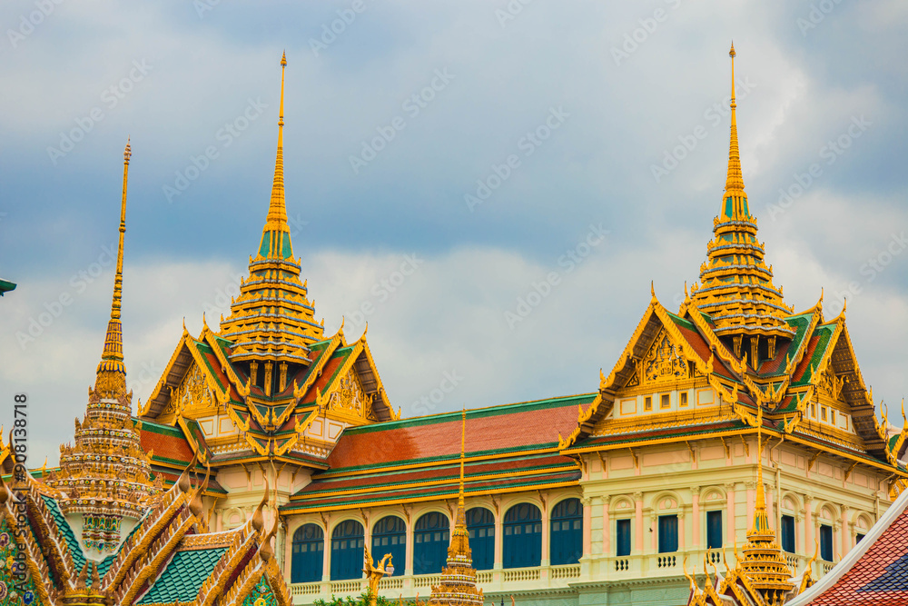 Fototapeta premium Grand palace, Bangkok, Thailand.