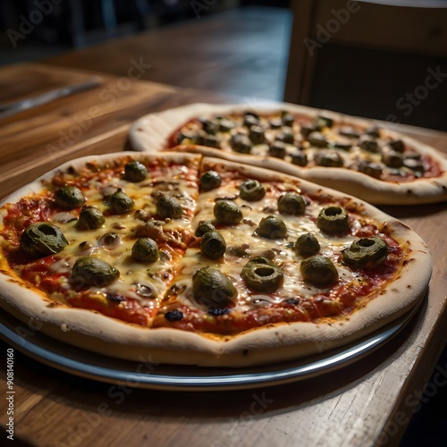 Hot and Tasty Pizza with Perfect Toppings
