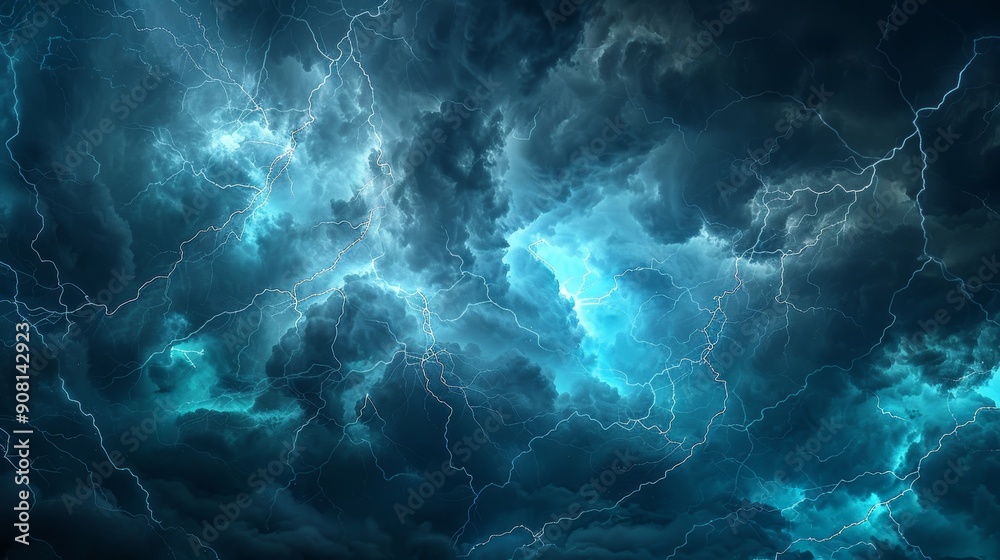Stormy Sky with Lightning, Digital Art, Abstract, Thunderstorm, Nature, Weather, Lightning Stormy Sky with Lightning, Digital Art, Abstract, Thunderstorm, Nature, Weather, Lightning