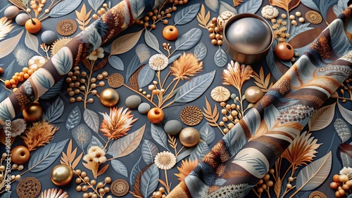 Wallpaper Mural Seamless Website Background, Desktop Wallpapers, Soft, Warm Tones, Abstract Image Torontodigital.ca