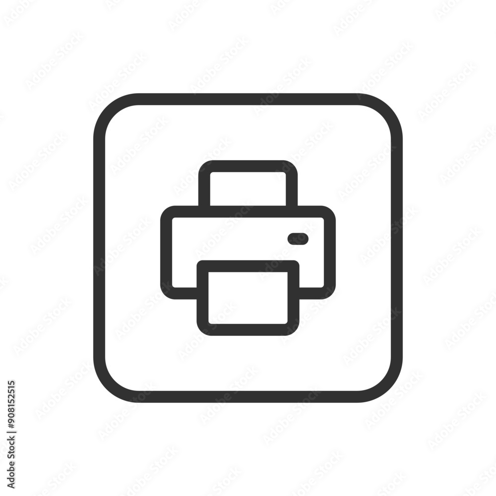 Printer, electronic devices icon. Modern, simple flat vector illustration for web site or mobile app Printer, electronic devices icon. Modern, simple flat vector illustration for web site or mobile app