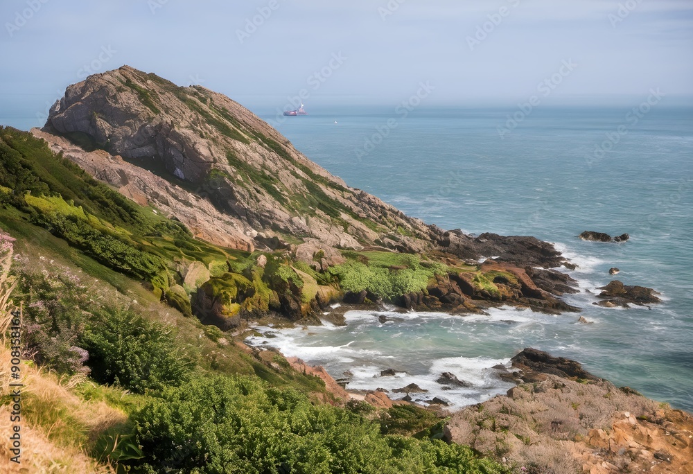 A view of the Island of Jersey A view of the Island of Jersey