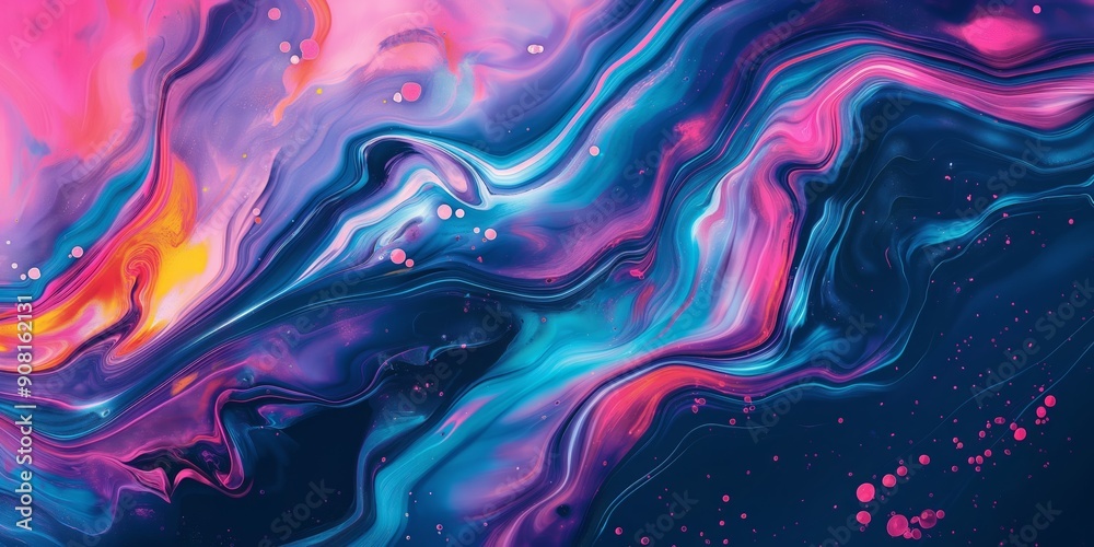 Abstract fluid art background. Vivid blend of blue, pink, and gold hues creating a swirling marble effect. Ideal for design projects, backgrounds, and artistic presentations. Abstract fluid art background. Vivid blend of blue, pink, and gold hues creating a swirling marble effect. Ideal for design projects, backgrounds, and artistic presentations.