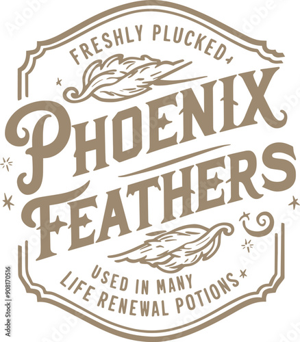 Vintage Halloween Potion Label SVG PNG