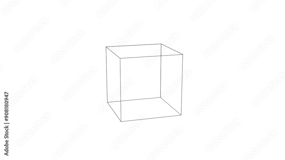 Cubo 3d Rotando