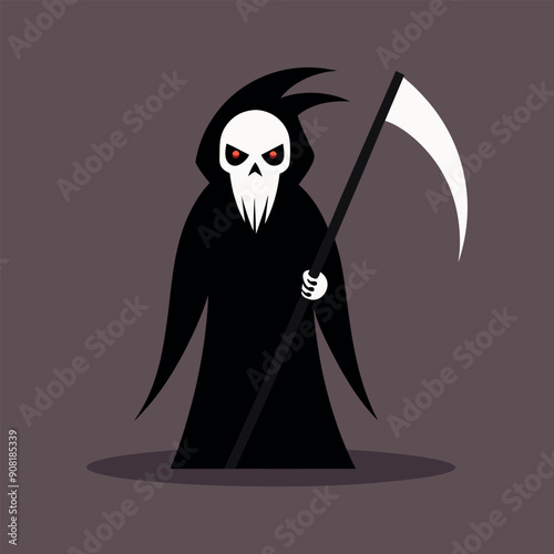 Grim Reaper, grim reaper tattoo vector design