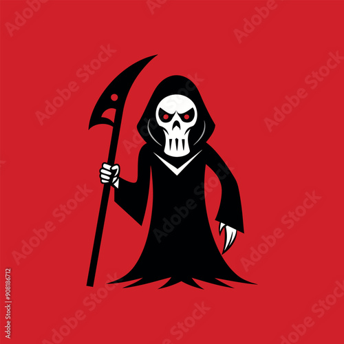 Grim Reaper, grim reaper tattoo vector design