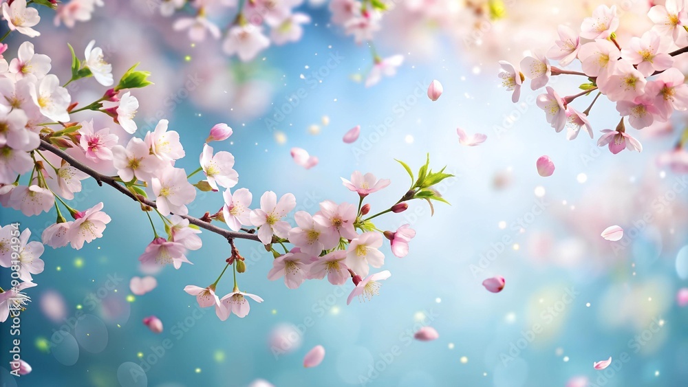Whirlwind of Cherry Blossoms: A Dance of Petals in the Spring Breeze generative AI Whirlwind of Cherry Blossoms: A Dance of Petals in the Spring Breeze generative AI