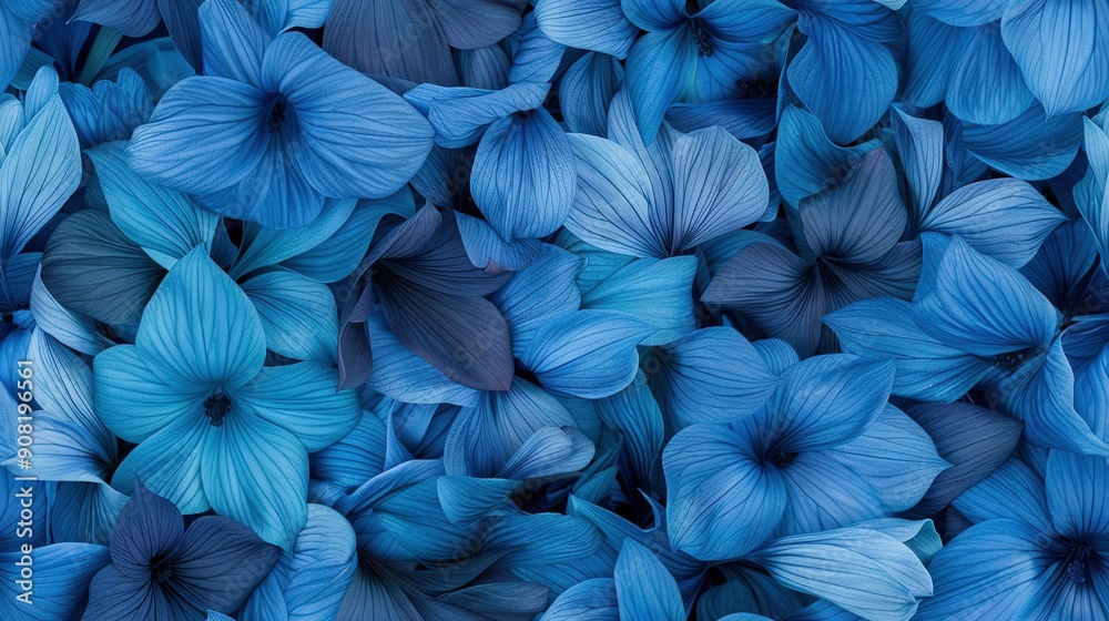 A bouquet of blue flowers arranged in the shape of a flower cluster A bouquet of blue flowers arranged in the shape of a flower cluster