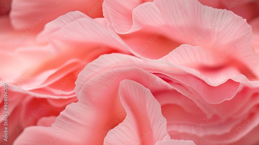 A close-up of a pink flower with the center blurred A close-up of a pink flower with the center blurred