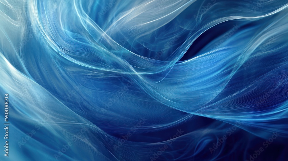 Abstract Blue Swirls Abstract Blue Swirls