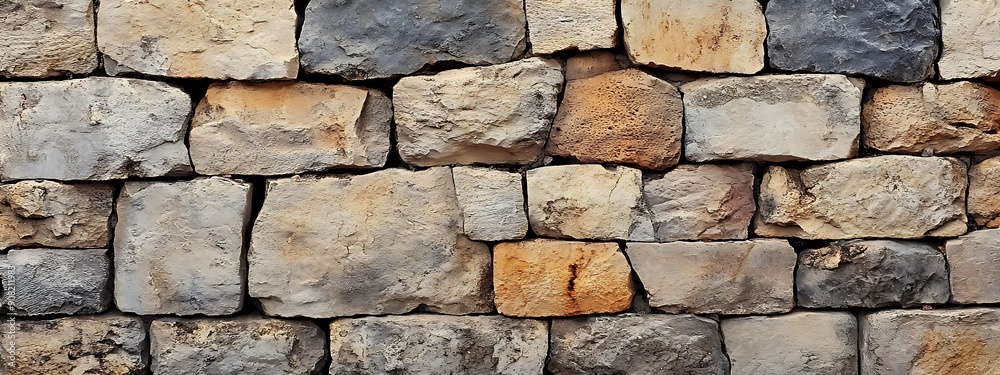 Obraz premium Stone Wall Texture 