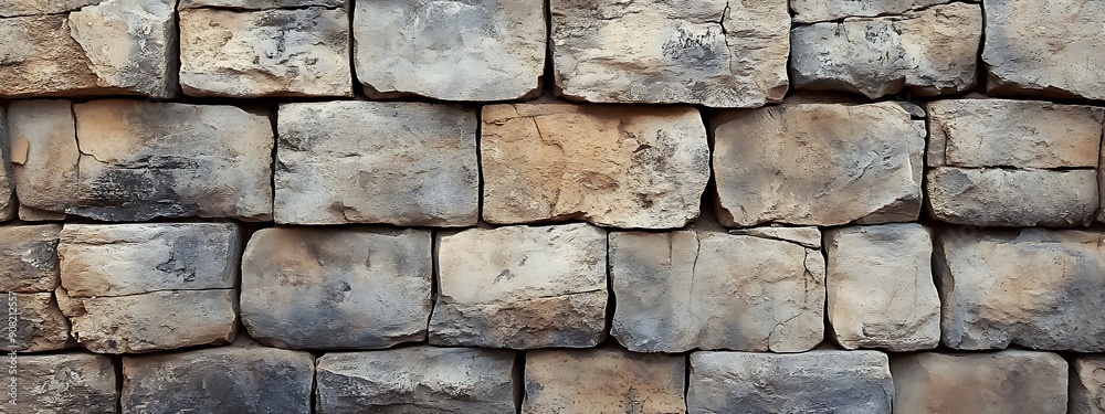 Obraz premium Stone Wall Texture 