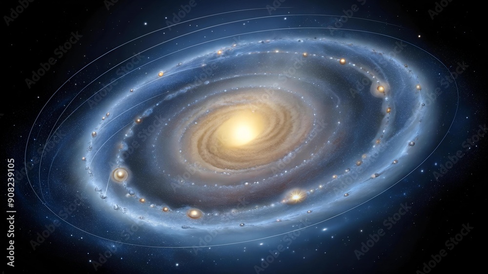Cosmic Tapestry: A Weave of Stars and Gas Generative AI Cosmic Tapestry: A Weave of Stars and Gas Generative AI