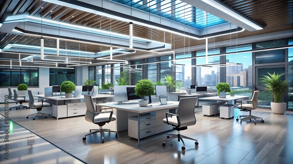The Adaptive Workspace: A Dynamic Open Plan Office Responding to AI Insights Generative AI The Adaptive Workspace: A Dynamic Open Plan Office Responding to AI Insights Generative AI