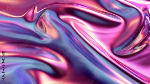 Wallpaper Mural Abstract Purple and Pink Iridescent Fabric Texture Torontodigital.ca