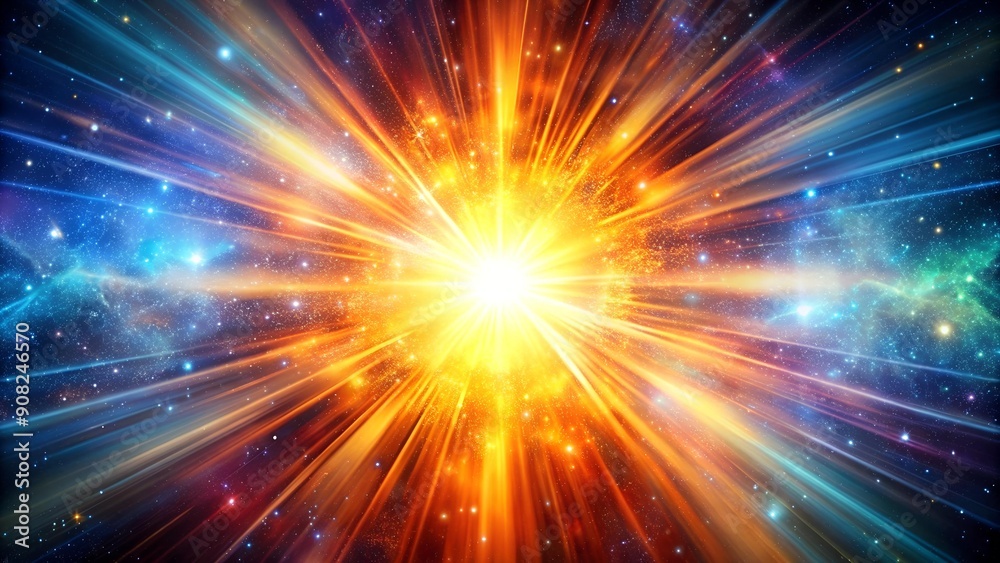 Cosmic Burst: A Vibrant Explosion of Stellar Energy Generative AI Cosmic Burst: A Vibrant Explosion of Stellar Energy Generative AI