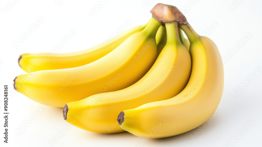 bunch of bananas isolated on white background bunch of bananas isolated on white background