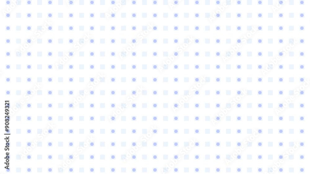 Abstract motion graphics background with blue pattern squares dots lined loop animation white background Abstract motion graphics background with blue pattern squares dots lined loop animation white background
