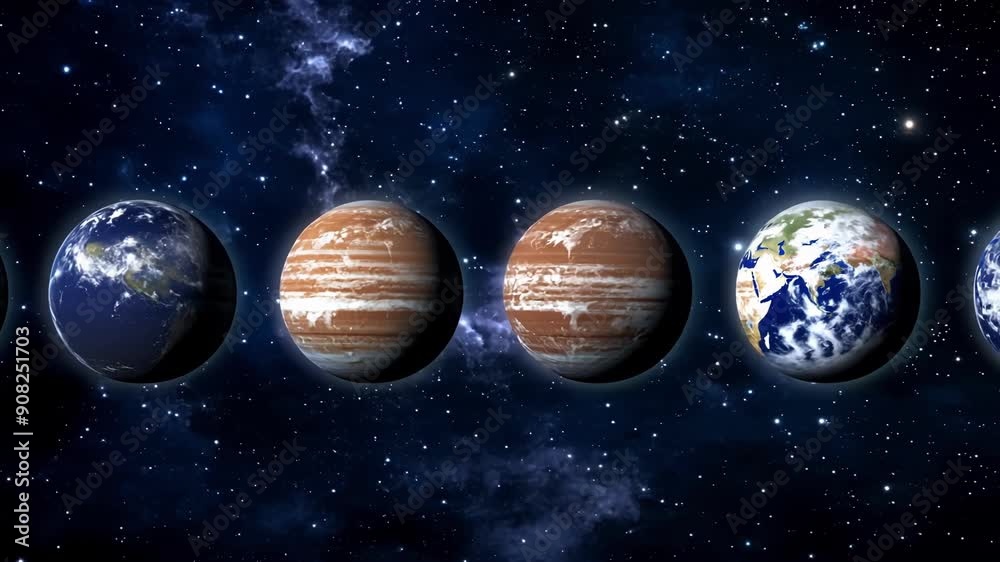 A celestial event not to be missed as the planets perfectly align in a ...