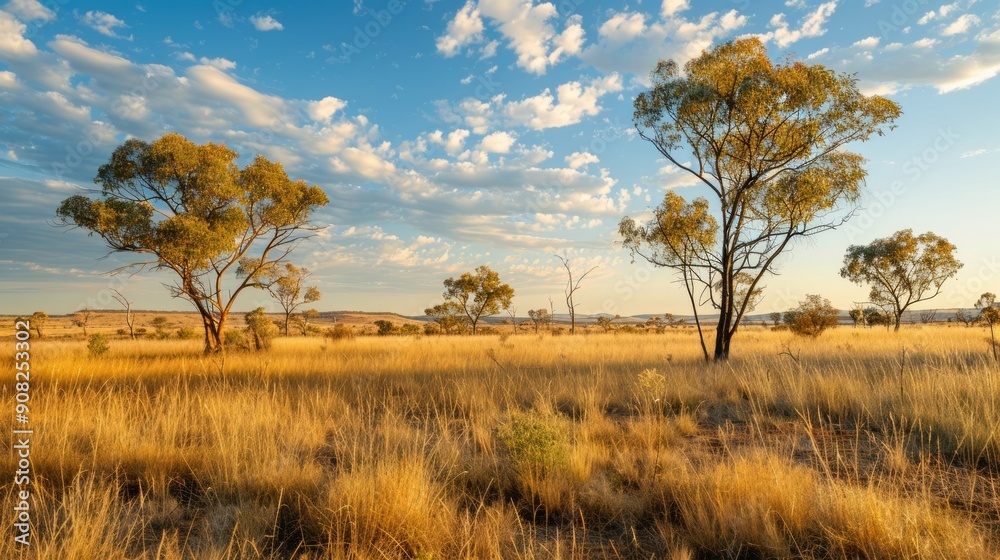Golden Field with Trees 36 Golden Field with Trees 36