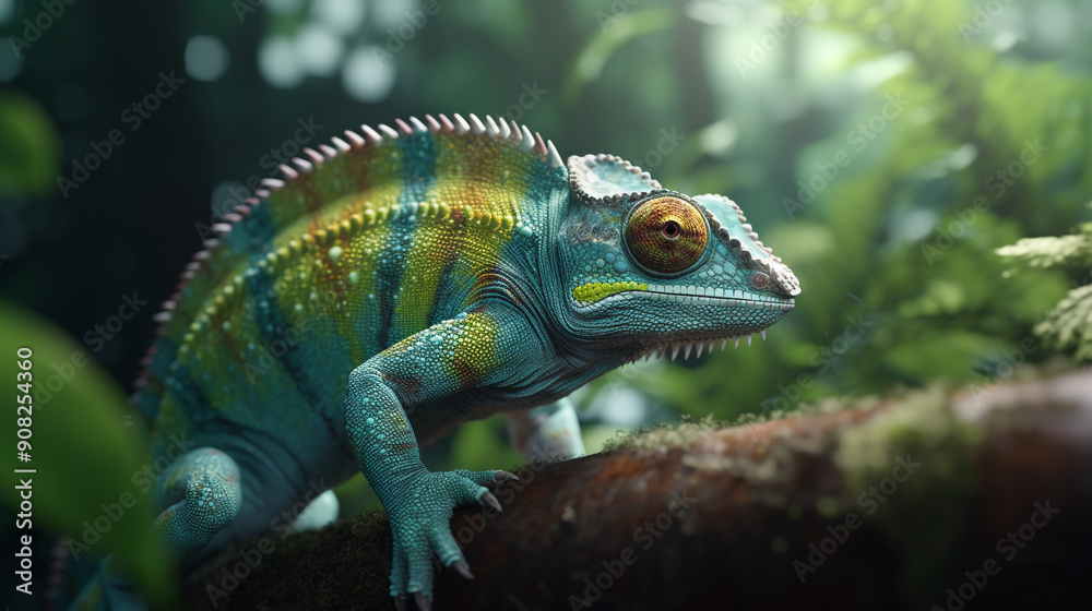 iguana on a tree iguana on a tree
