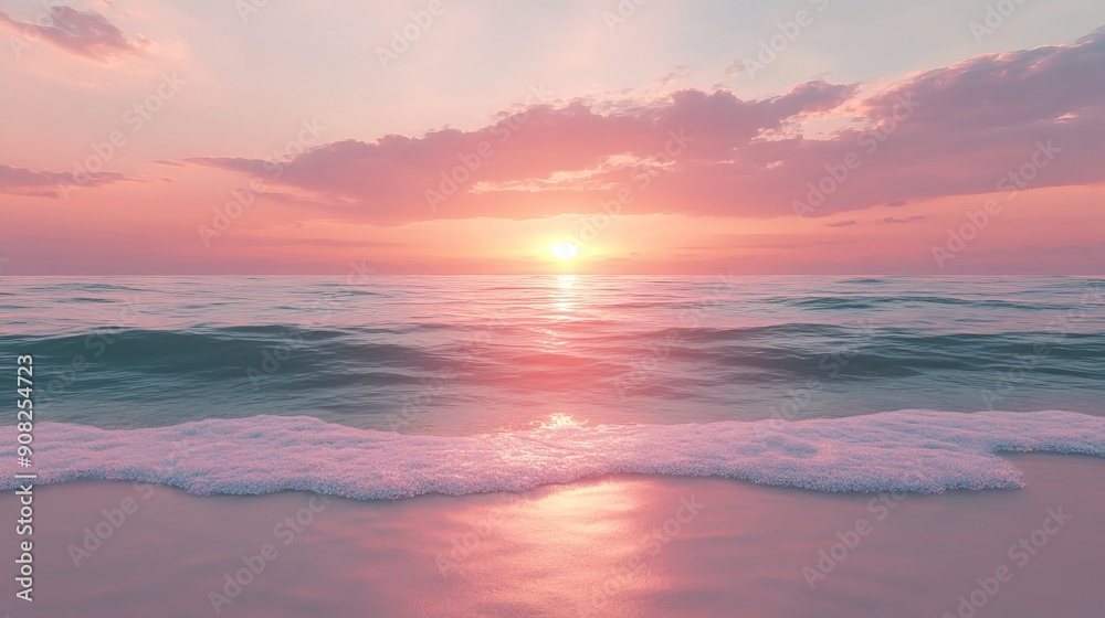 Sunset landscape Sunset landscape