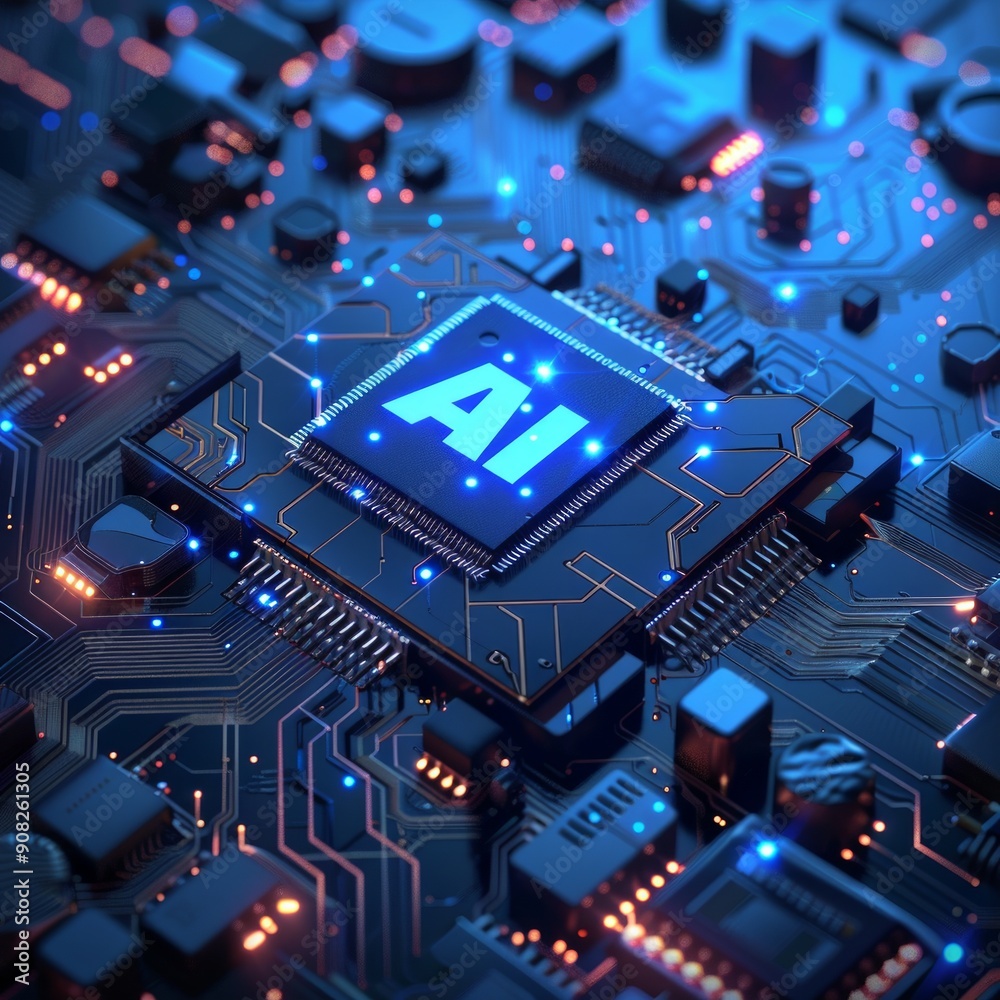 AI Circuit Board 9 AI Circuit Board 9