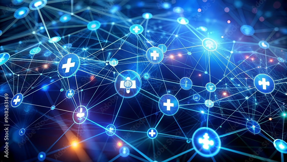 The Data Nexus: Connecting Healthcare with AI and Blockchain AI generated The Data Nexus: Connecting Healthcare with AI and Blockchain AI generated