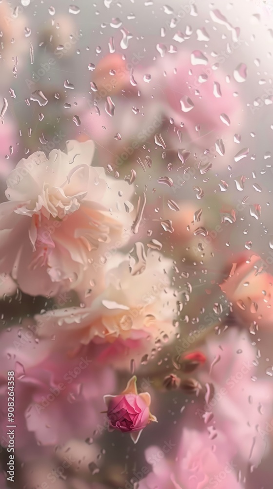 Rainy Window Blooms 9 Rainy Window Blooms 9