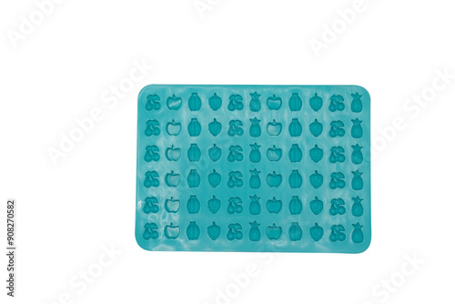 blue square button