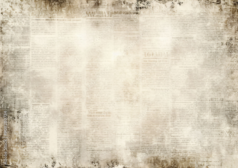 Fototapeta premium vintage newspaper texture
