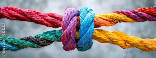 Team connect integrate rope teamwork diverse partnership strength support unity. Integrate business connect team leadership strong relationship company synergy collaborate cohesion collective link.