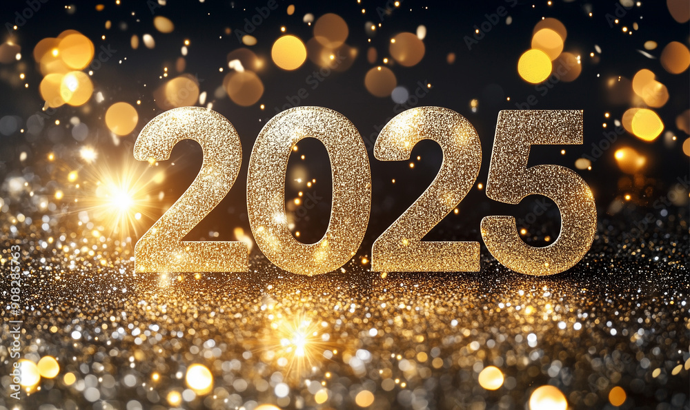2025 Happy New Year Background Design. Greeting Card, Banner, Poster. Vector Illustration. 2025 Happy New Year Background Design. Greeting Card, Banner, Poster. Vector Illustration.