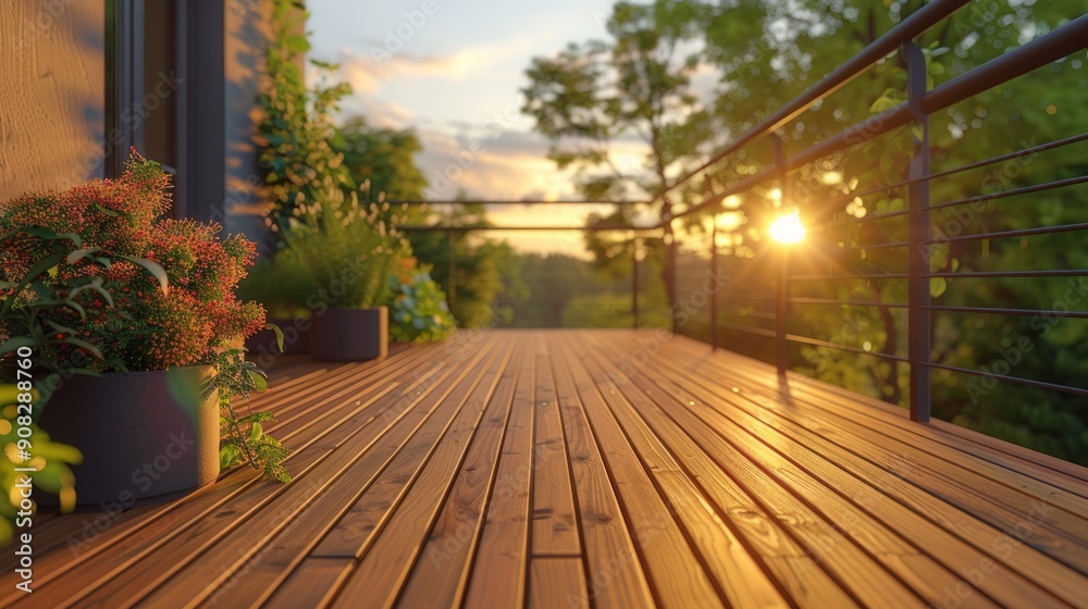 Sunny Patio at Sunrise 1 Sunny Patio at Sunrise 1