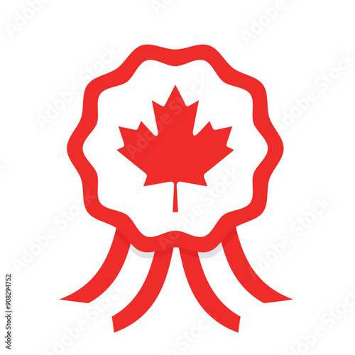 escarapela Canadá