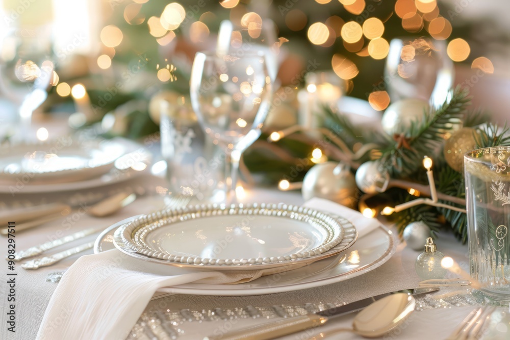 Festive Christmas Dinner Table 10 Festive Christmas Dinner Table 10