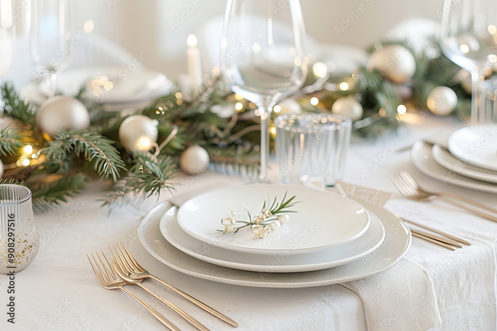 Festive Christmas Dinner Table 9 Festive Christmas Dinner Table 9