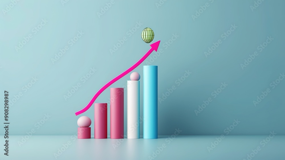 Evolution of Digital Product Growth Trends and Market Penetration in Animated Graph Evolution of Digital Product Growth Trends and Market Penetration in Animated Graph