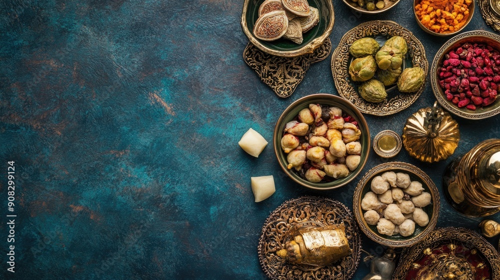 islamic new year concept with copy space islamic new year concept with copy space